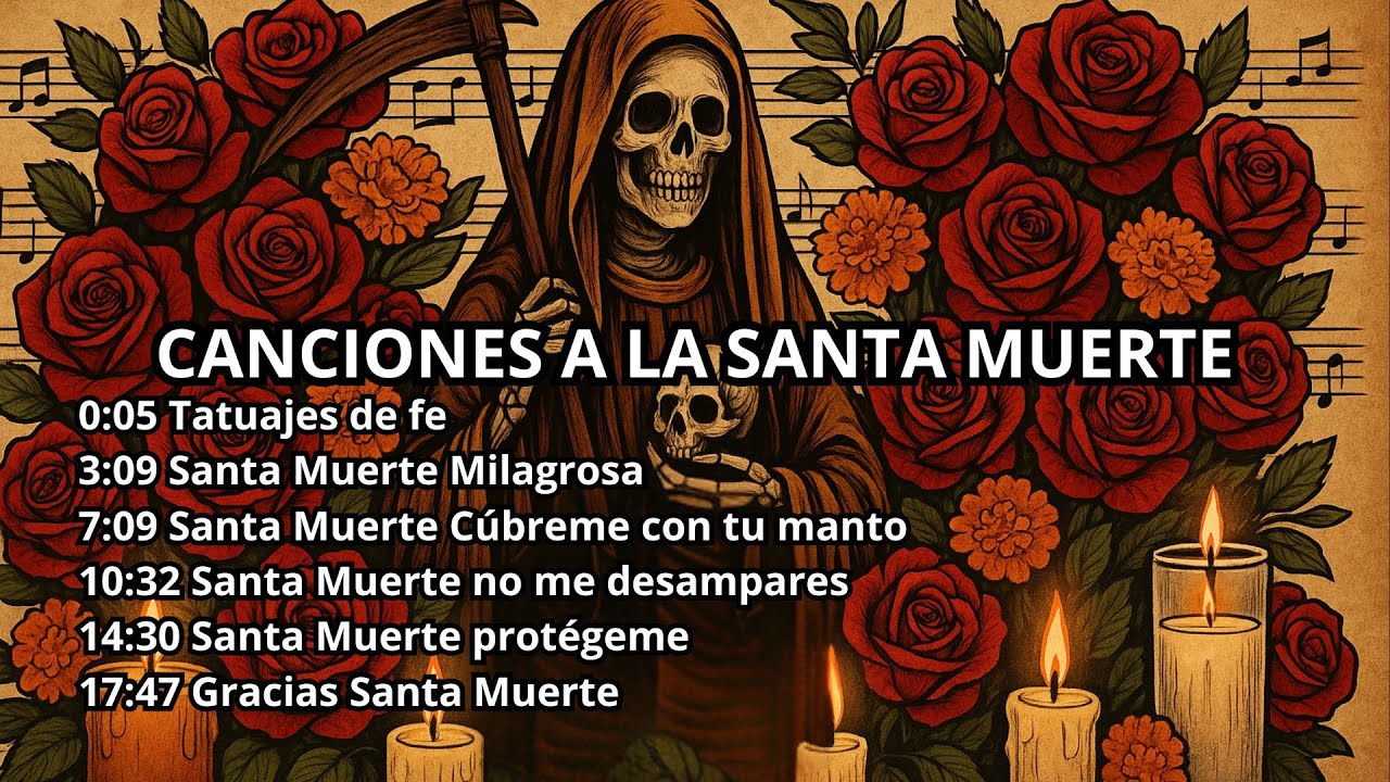 ¡Canciones de la Santa Muerte que Tienes que Escuchar!