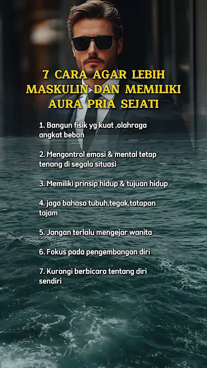 7 cara memiliki aura pria sejati #psikologi #faktacinta #motivation #inspiration #faktamenarik
