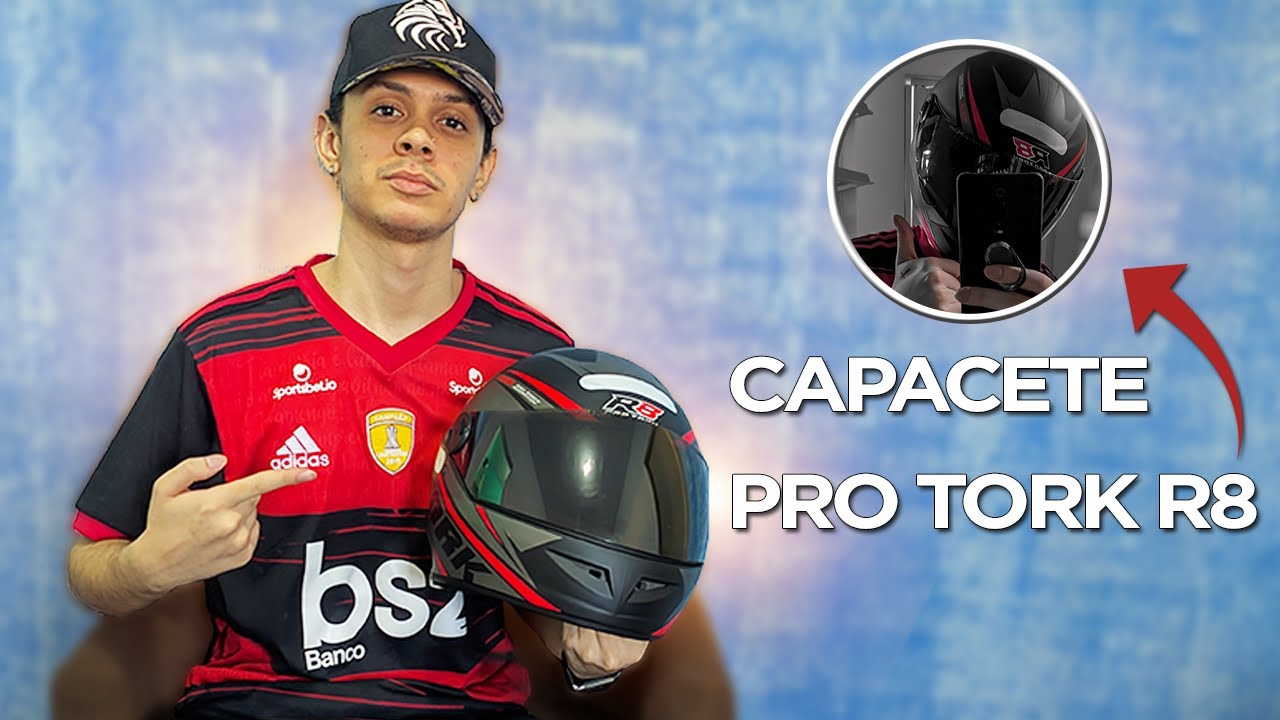 Capacete Pro Tork R8 (UNBOXING) É Bom Mesmo? 2021 - NÃO COMPREM!