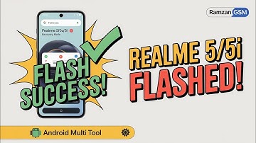 How to Flash Realme 5/5i with Android Multi Tool | Full Step-by-Step