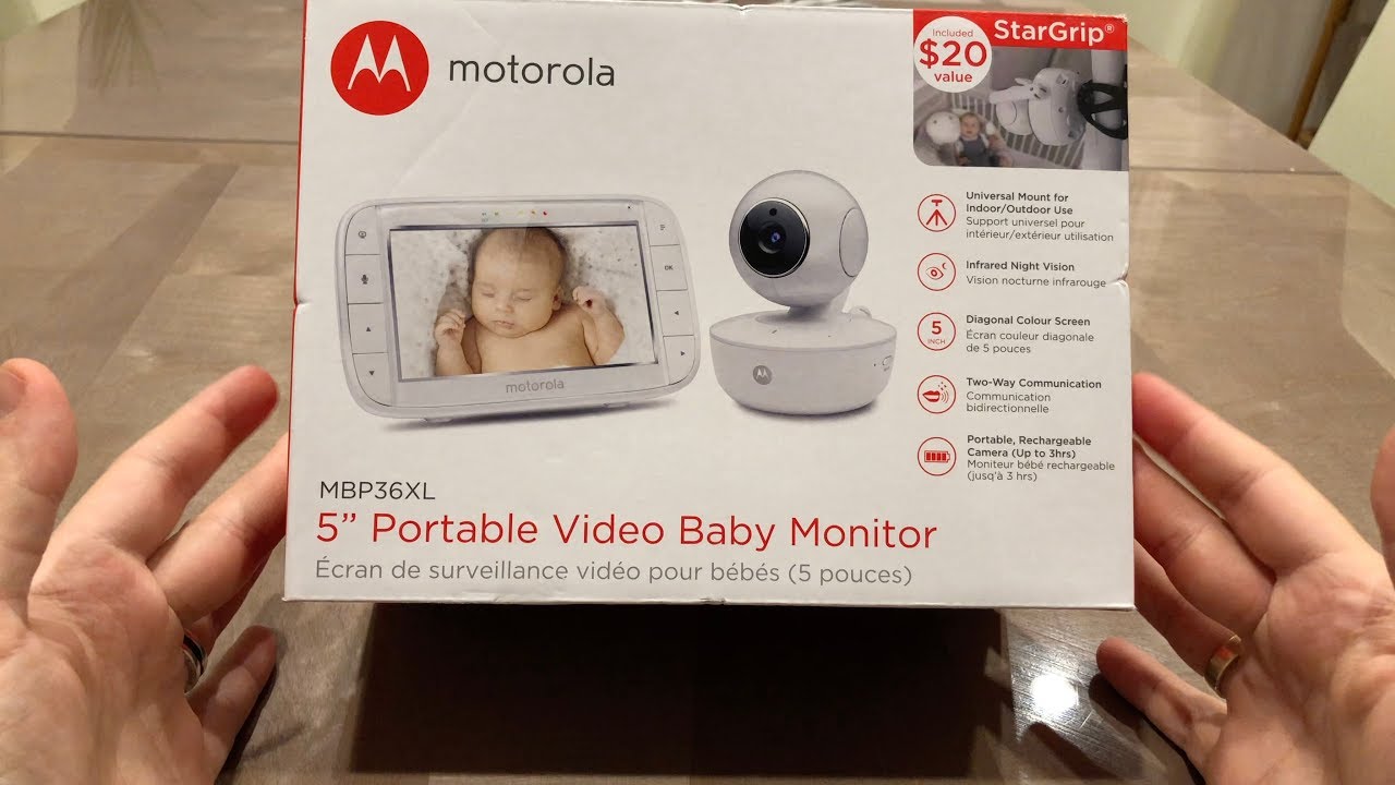 motorola mbp36xl 5 video baby monitor