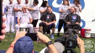 Maddon, Rizzo, Davis & Johnson go bald