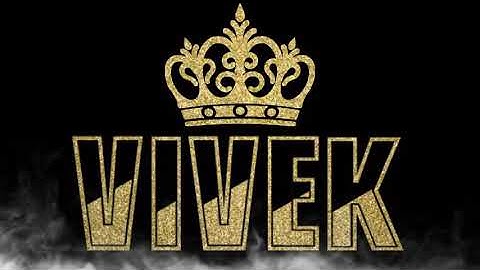 vivek Name Status video | New whatsapp status video | Ye Sirf Naam Nahi Brand Hai | Name status