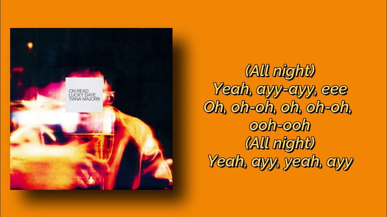 Lucky Daye On Read Lyrics Lucky Daye On Read Lyrics