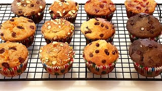 Best Ever Muffins Recipe: ONE Batter with ENDLESS Variations