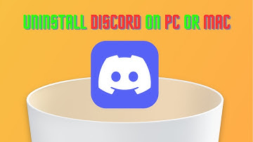 How to Uninstall Discord on PC or MAC || How to Uninstall Discord on PC