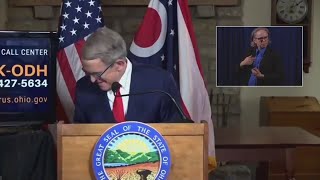 DeWine discusses rise in COVID-19 cases in Ohio, says lower numbers are critical to keeping students