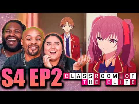 👉 Classroom Of The Elite Reaction Episode 2 Season 4 日本語字幕付き
