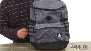 adidas classic zip top backpack