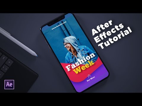 After Effects Tutorial - Animate Instagram Stories