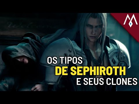 Entendendo as formas de Jenova, os 4 tipos de Sephiroth do Ultimania e seus clones