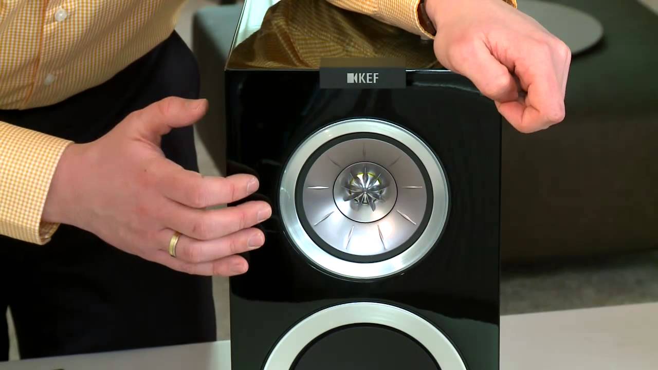 KEF R300 R100 review - unboxing video 