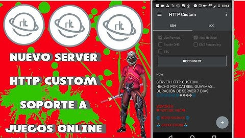 NUEVO SERVER HTTP CUSTOM SOPORTE A JUEGOS ONLINE 🕹️ FREE FIRE 🕹️