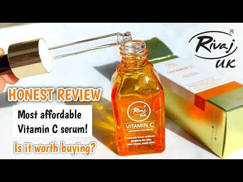 Affordable Vitamin C Serum Review Rivaj Uk Vitamin C Serum Youtube