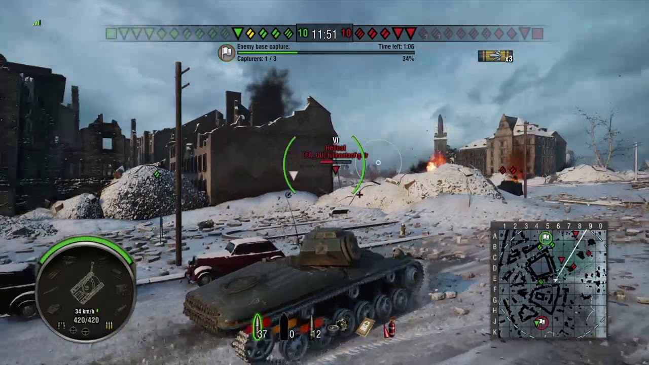 World of Tanks Strv m/42 - YouTube