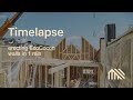 Timelapse - erecting EcoCocon walls in 1 min