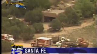 Roof work causes massive house fire