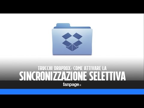 Dropbox: come scegliere le cartelle da sincronizzare con il computer