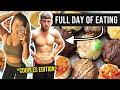 Full Day Of Eating to LOSE FAT &amp; GAIN MUSCLE (Couples edition)