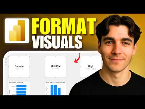How to Format Multiple Cards Or Visuals In Power BI (Tutorial 2026)