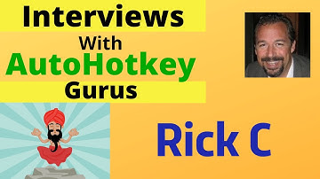 Examples of AutoHotkey |AutoHotkey Experts:  Rick C