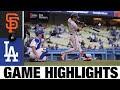 Giants vs. Dodgers Game Highlights (5/29/21) | MLB Highlights