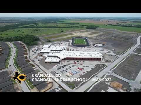 WRA Architects | Crandall ISD Middle School | May 2022 | Construction Update