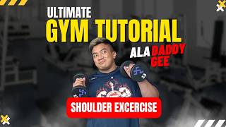 ULTIMATE GYM TUTORIAL PART 3 - SHOULDER | Complete Gym Guide for Newbies