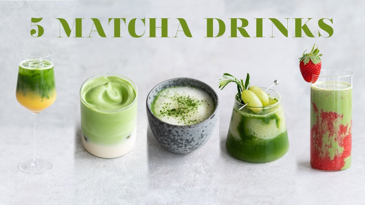 ⁣5 Delicious Matcha Drinks to Try at Home