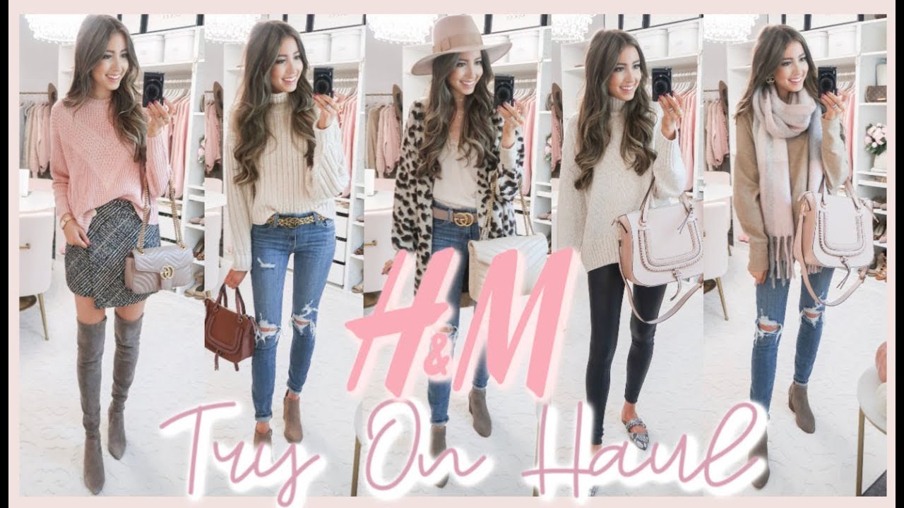 HUGE H&M TRY ON HAUL FALL 2019 | CASUAL FALL OUTFIT IDEAS - YouTube