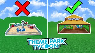 DON'T MAKE THESE MISTAKES in Theme Park Tycoon 2!