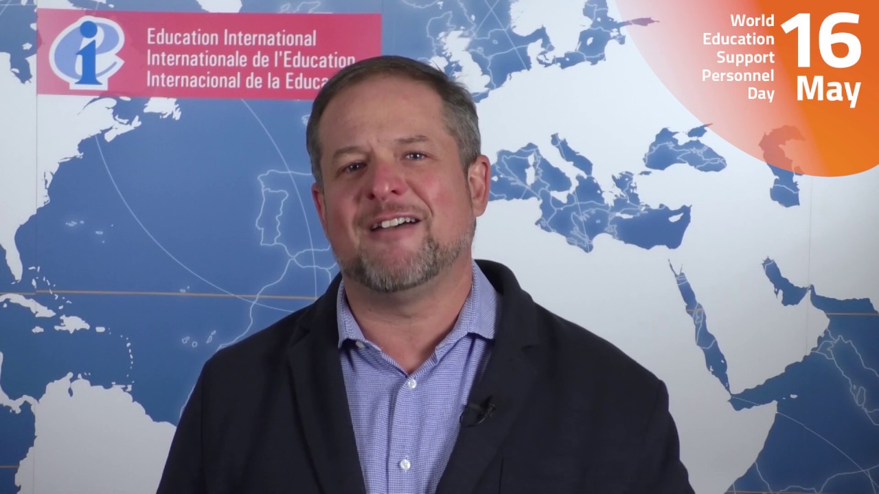 2020 World Education Support Personnel Day | David Edwards - YouTube