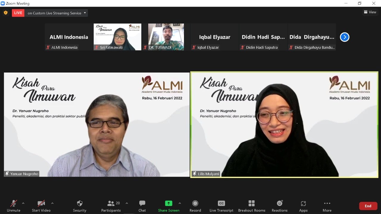 Kisah Para Ilmuwan bersama Dr. Yanuar Nugroho