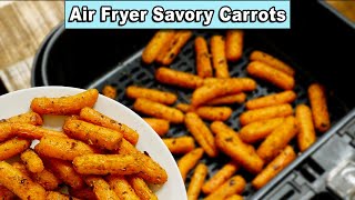 How To Cook Roasted Carrots in Air Fryer  Air Fryer Carrots Recipe