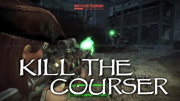 Eliminating the Courser at University Point Fallout 4 PS4