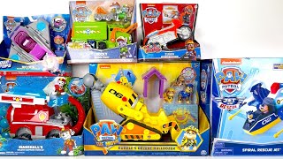 Paw Patrol ASMR Unboxing Collection Review | Rubble The Movie Bulldozer & Vehicles