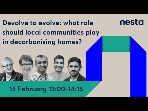 Devolve to evolve: what role should local communities play in decarbonising homes?