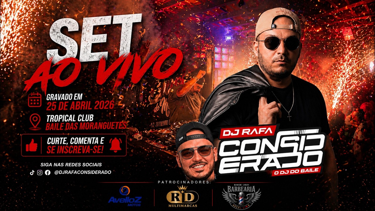 ELETRONICA, FUNK E ROCKDOIDO. DJ RAFA CONSIDERADO AO VIVO TROPICAL CLUB ...