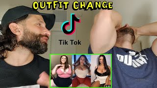 Outfit Change TikTok Challenge Compilation [REACTION]