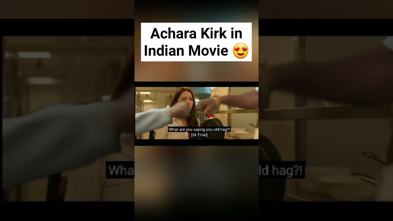 Achara Kirk in Bachlor party movie trailer 