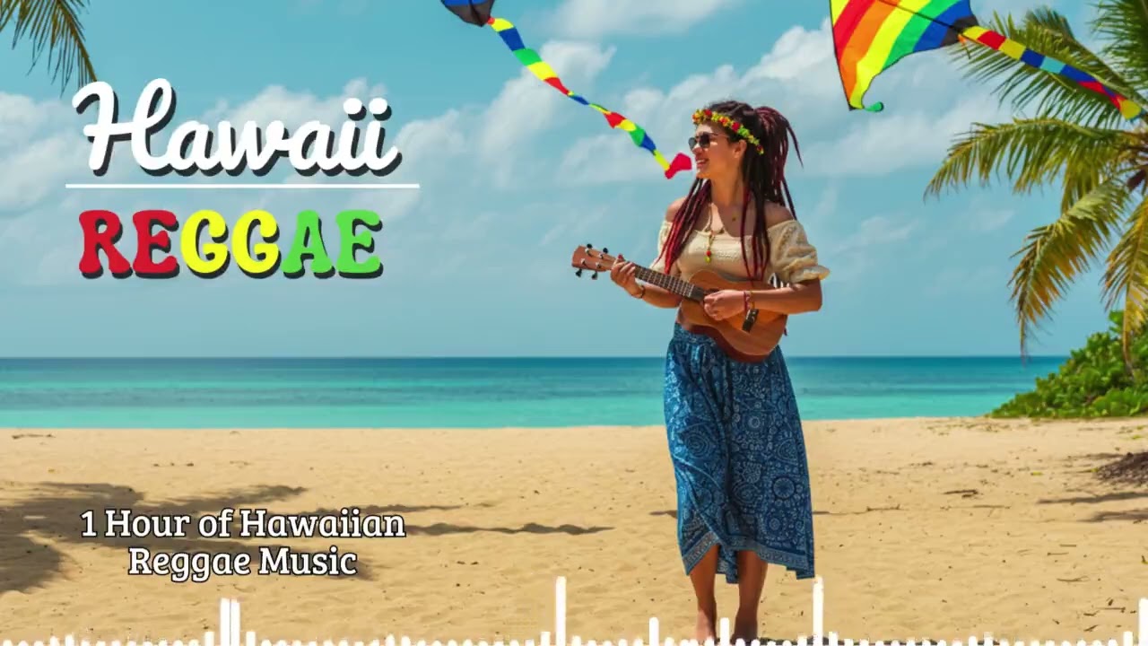 Night Vibes Hawaiian Reggae 🌌 – Smooth Tropical Chill Music for Relax
