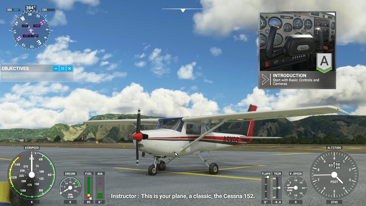 Microsoft Flight Simulator 2020 | Flight Training - Basic Handling 1 ...