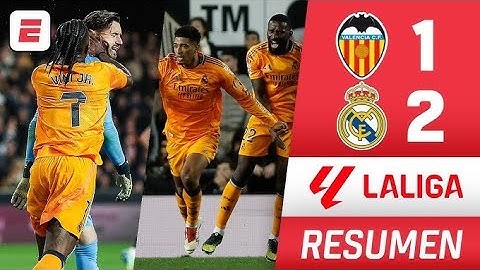 Real Madrid vs Valencia 2-1|Highlights RESUMEN LALIGA EA SPORTS|RM يقتنص فوزاً ثميناً من أرض فالنسيا