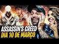 🔥FREE FIRE AO VIVO🔥PARCERIA COM ASSASSIN´S CREED CHEGANDO DIA 10🔥RUMO AO DESAFIANTE NA GRINGA🔥