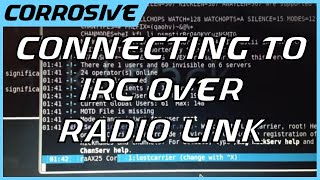 Connecting to IRC over Radio AX.25 Link