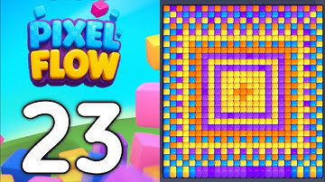 pixel flow level 23 walkthrough