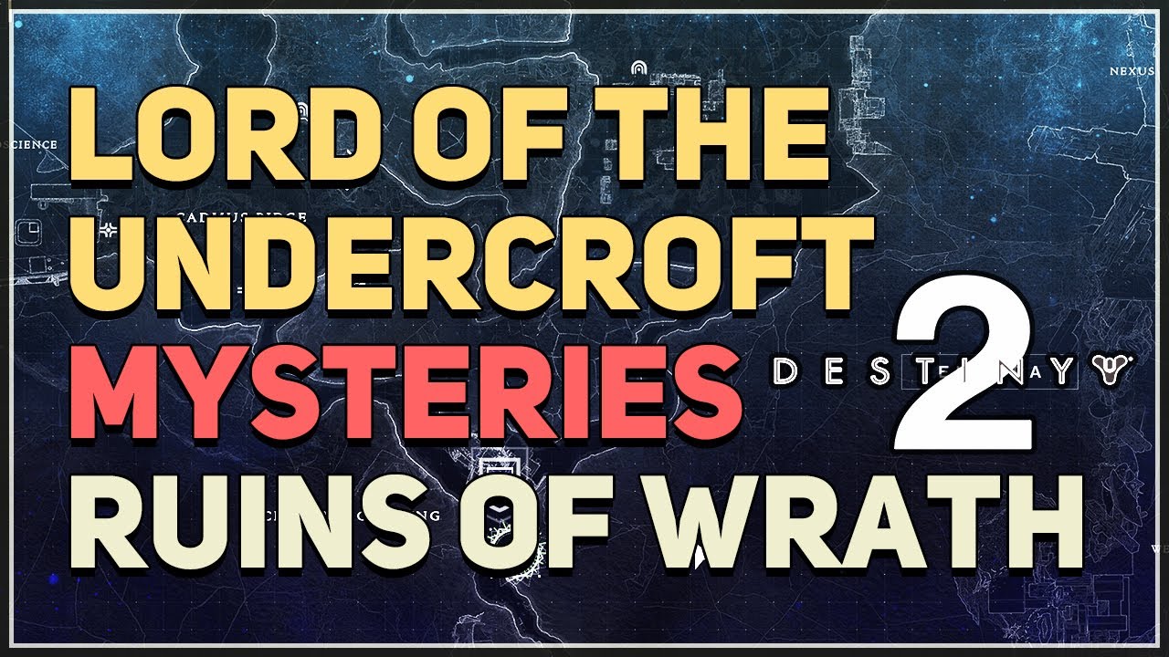 Lord of the Undercroft Harrowed Hall The Deep Mysteries Destiny 2