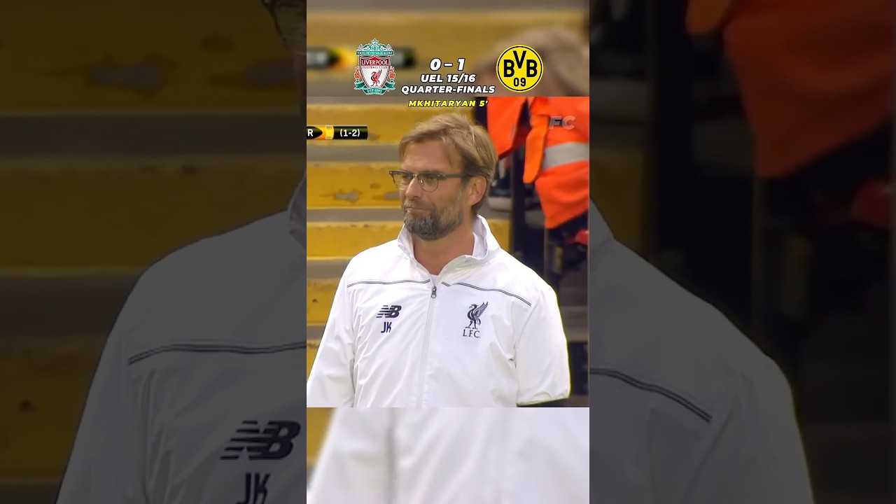 Liverpool vs Borussia Dortmund 2016⚽