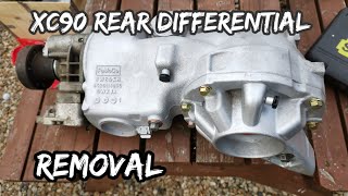 Volvo XC-90 Rear differential Final drive Removal