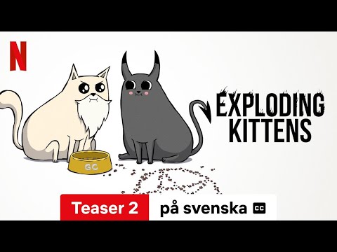Exploding Kittens (Säsong 1 Teaser 2 med undertexter) | Trailer på svenska | Netflix